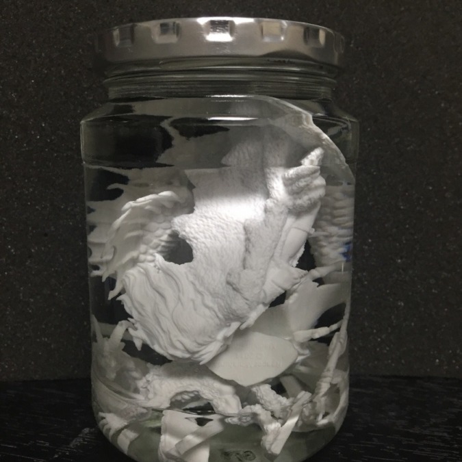 ベンジンによるリーパーボーンズの硬化