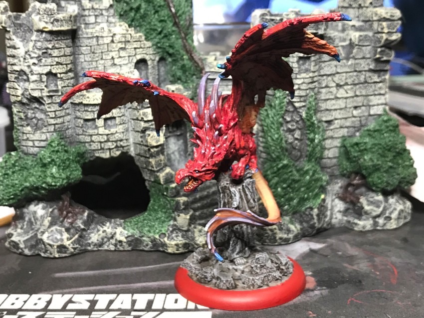 Reaper Miniature：寺院のドラゴン