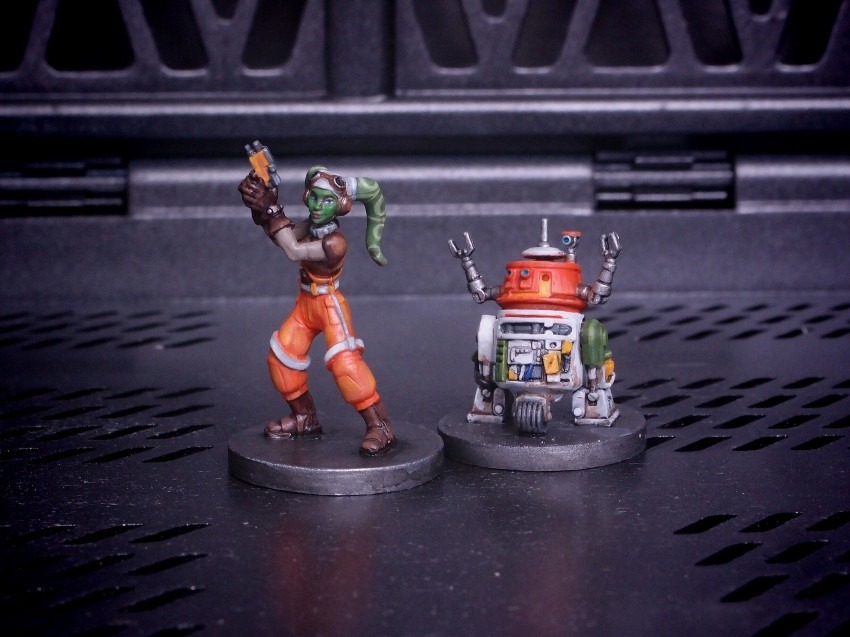 FFG / Imperial Assult / Hera Syndulla and C1-10P