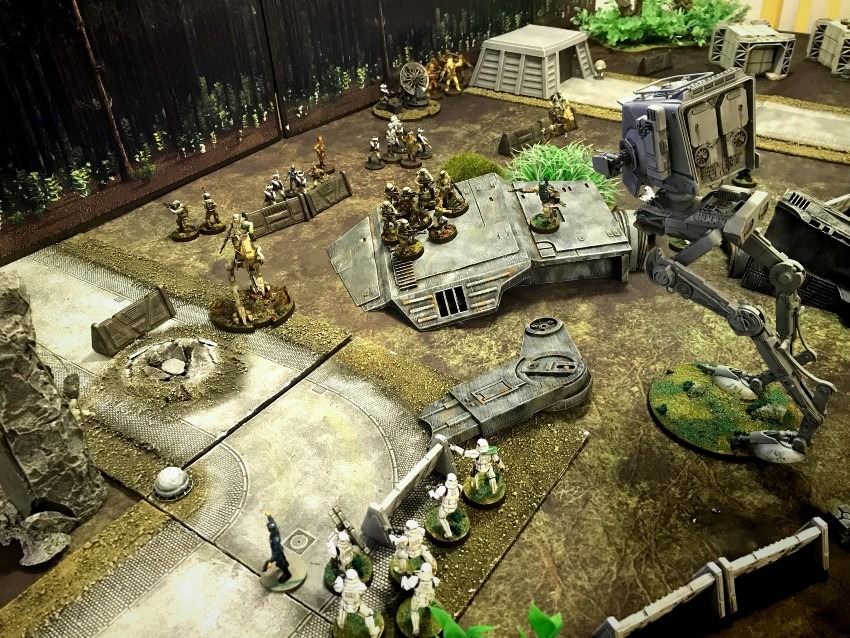 StarWars: Legion ゲーム風景1(エンドア）