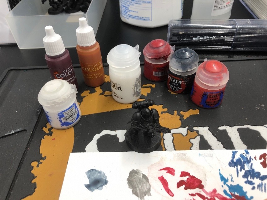 ざざっと塗った系