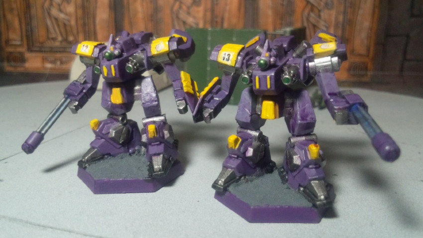 F2-21 強化兵用戦闘機体(GRELバトルフレーム)