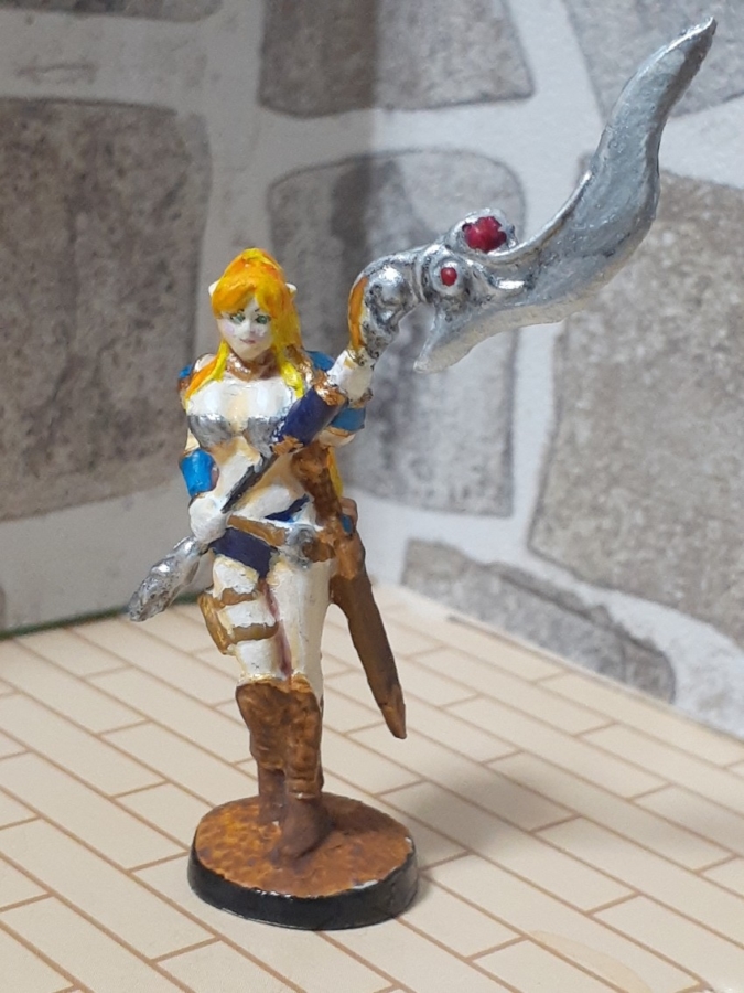 ハーフエルフの戦士、アイフェ