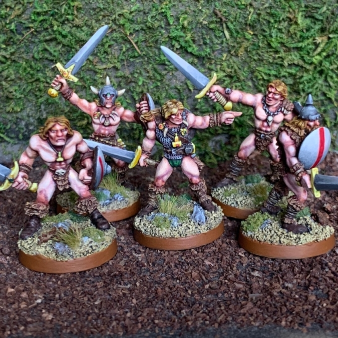 野人の戦士たち