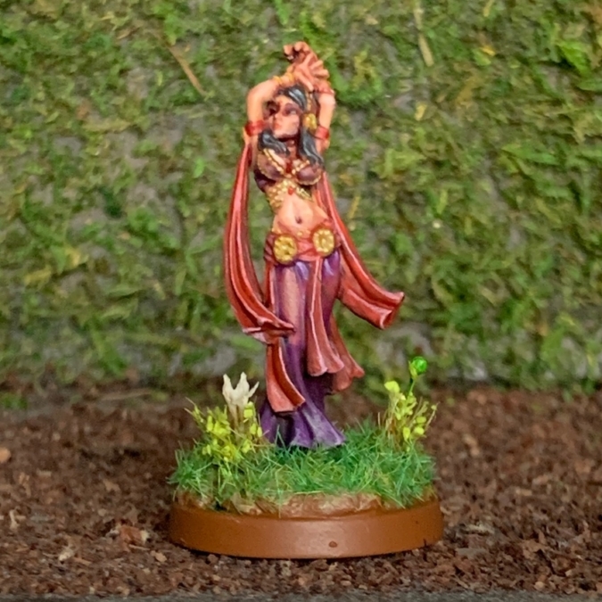 魅惑的な踊り子