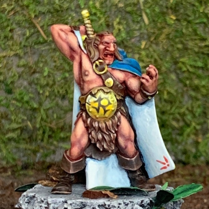 挑発するバーバリアン