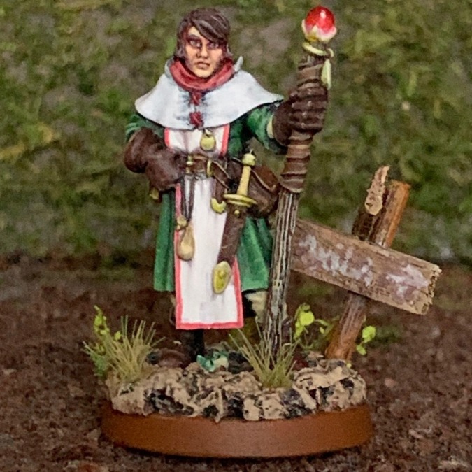 旅姿の若き魔術師