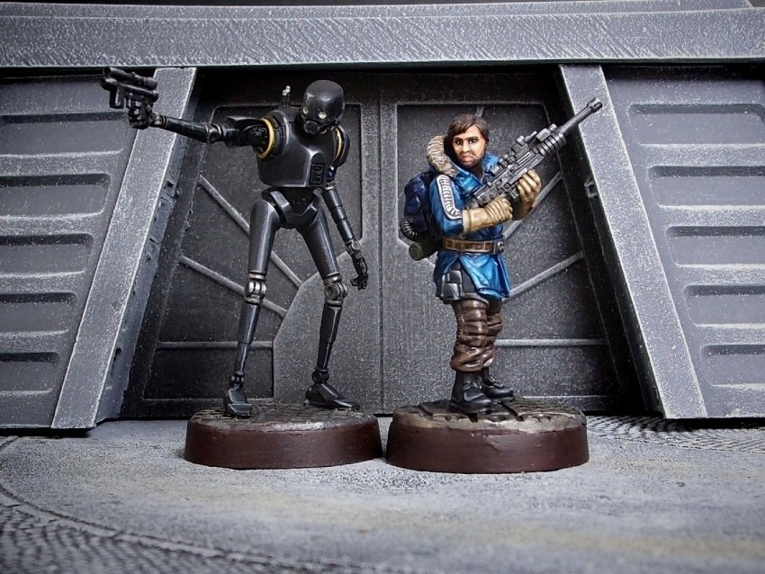 Cassian Andor & K-2SO / FFG / StarWars Legion