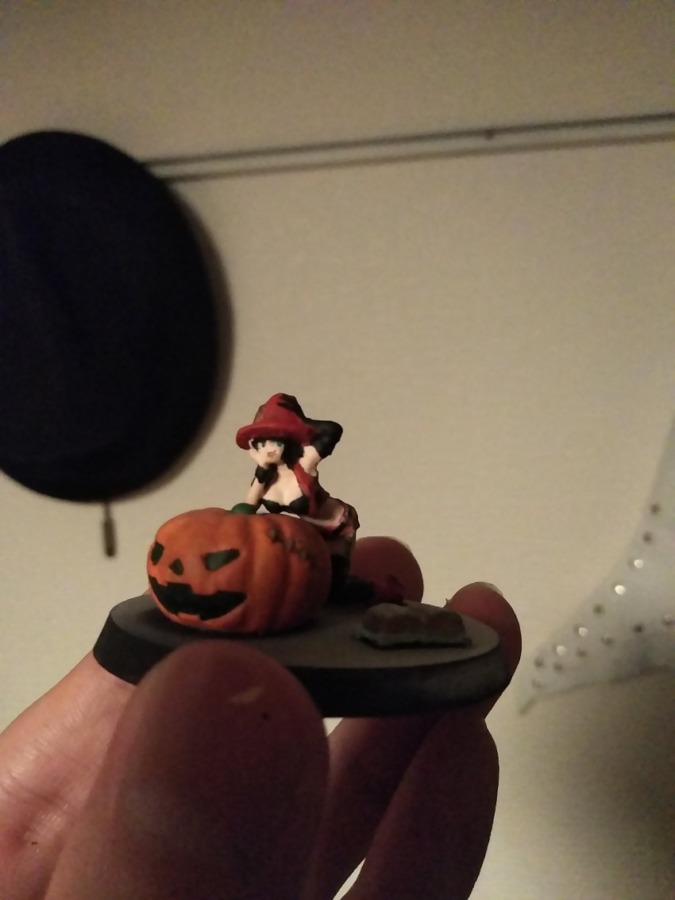 Aurora Model Halloween Witch